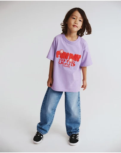 Cotton On Kids - Unisex Barrel Leg Denim Jean