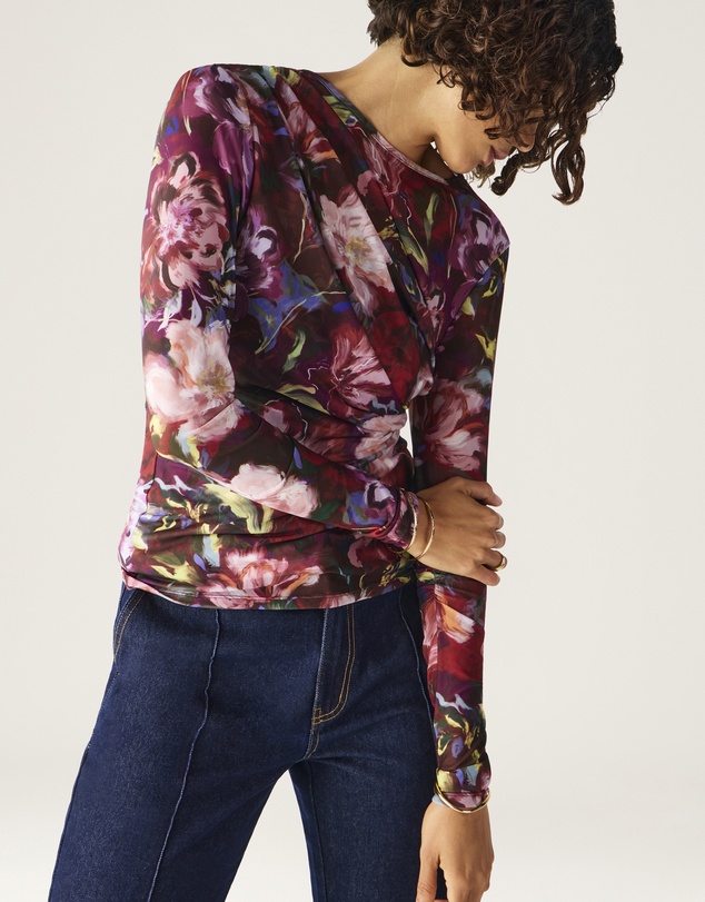 MOS The Label - Giselle Mesh Top