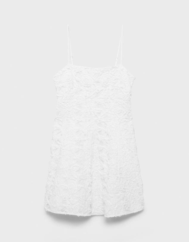 M.N.G - Fruit Floral Textured Dress