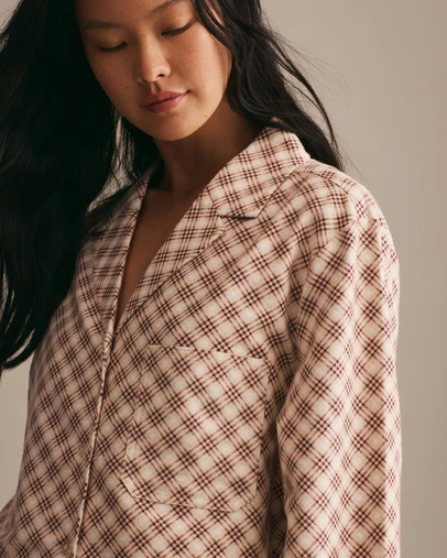 Resting - Double Brushed Flannelette Nicko Long Sleeve Shirt