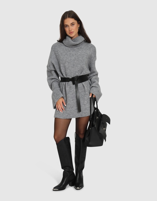 Belle & Bloom - Cuddle Me Oversized Tunic Sweater