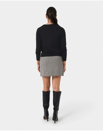 Forcast - Kai Check Mini Skirt