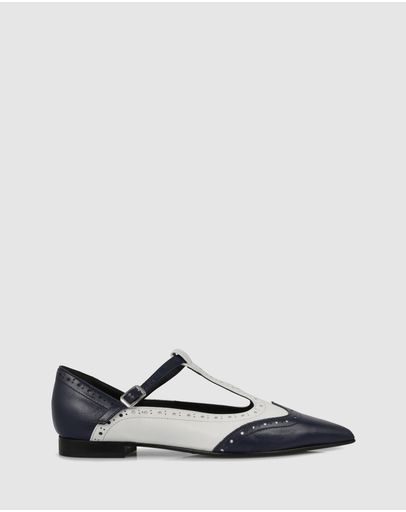 Blue/white (mid upp)