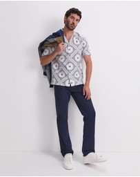 Sportscraft - Bandana Short Sleeve Resort Shirt