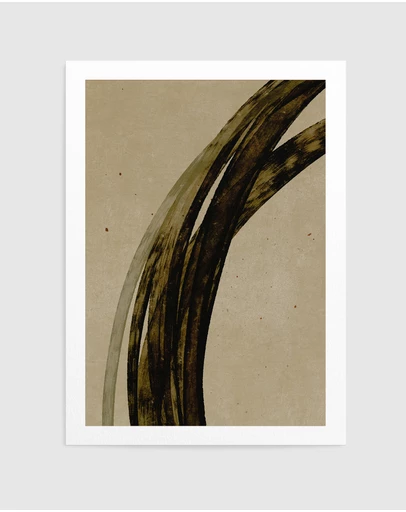 Olive et Oriel - Jungle Strokes by Treechild Art Print