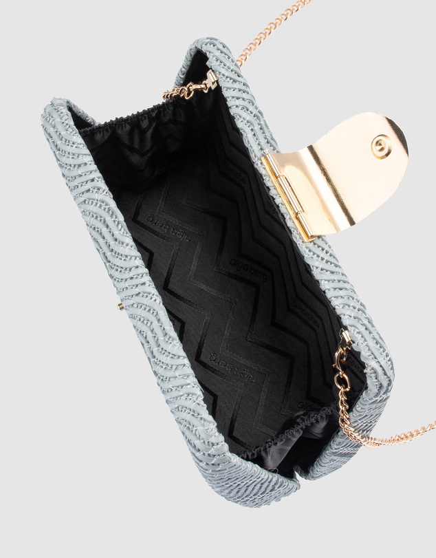 Olga Berg - Lindy Woven Clutch