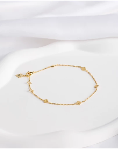 Wanderlust + Co - Zyia Gold Bracelet