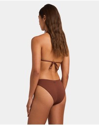 Roxy - Womens SD Beach Classics Hi Leg Cheeky Bikini Bottom