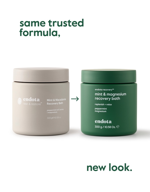Endota - Recovery - Mint & Magnesium Recovery Bath