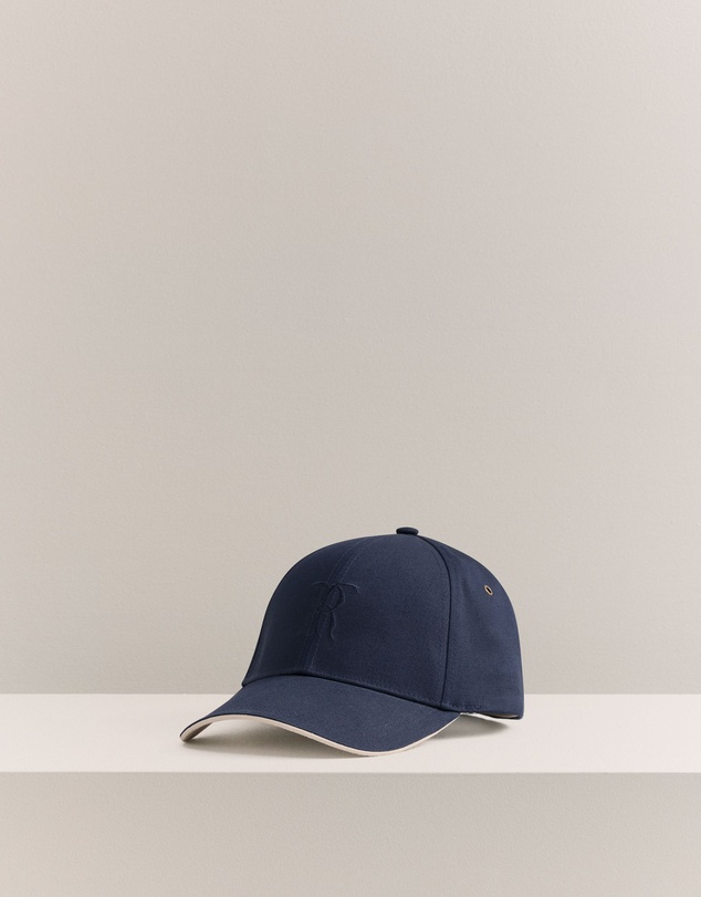 Trenery - Leo Monogram Cap in Night Sky