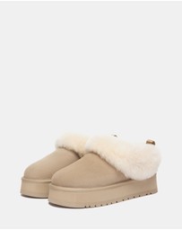 EVERAU - Australian Shepherd Ugg Glacial Cow Suede Upper UGG Boots