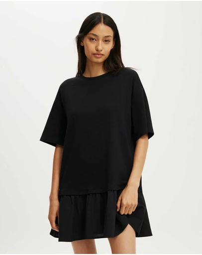 Cotton On - Tilly Layered Tshirt Dress