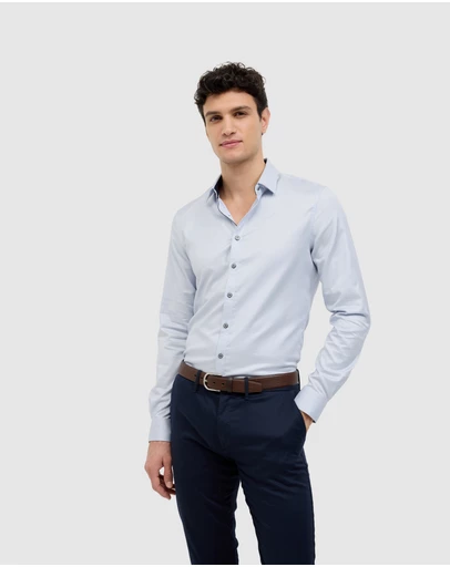 Politix - Accent Stretch Long Sleeve Shirt