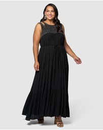 The Poetic Gypsy - Azura Embellished Maxi Dress