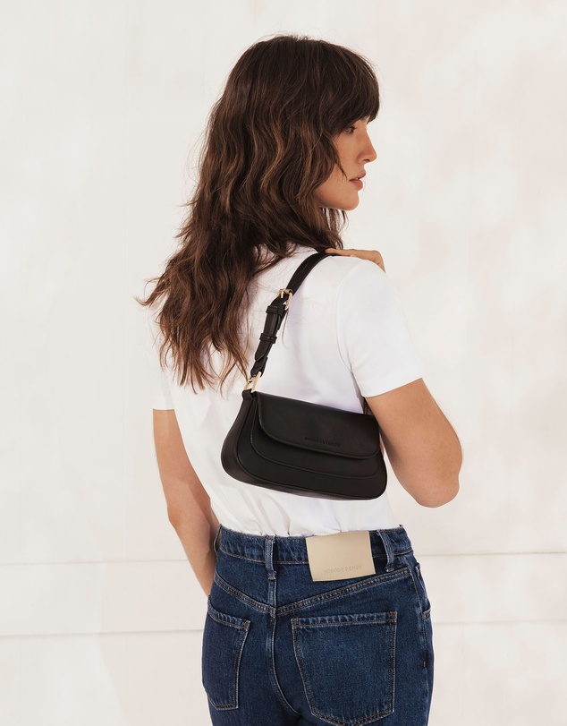 Morgan & Taylor - Hailey Shoulder Bag in Black