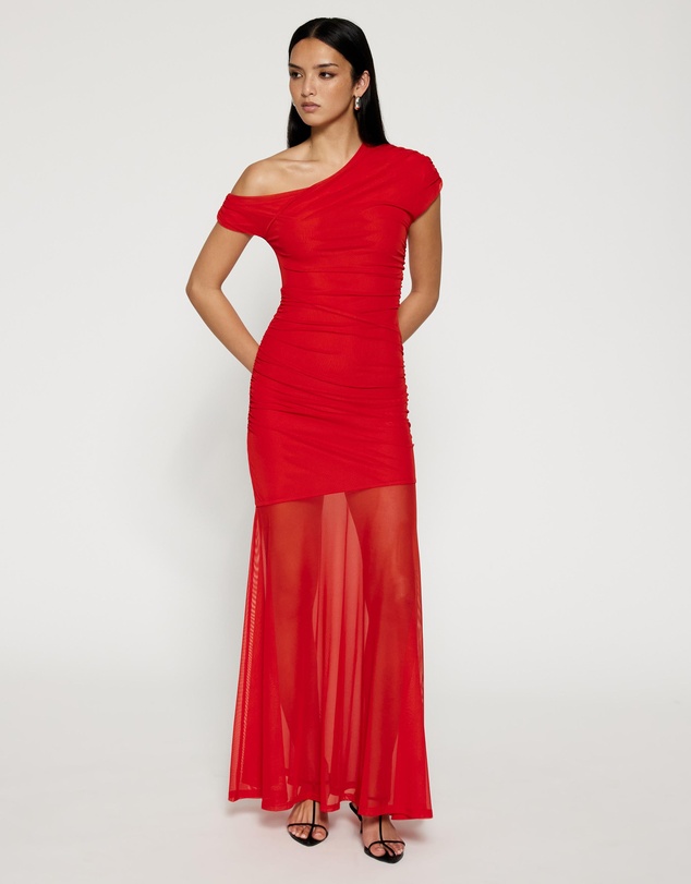 Lover - Jacinta Asymmetric Maxi Dress