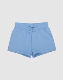 School Active Sports - Girls Dutch Blue Fleece Shorts
