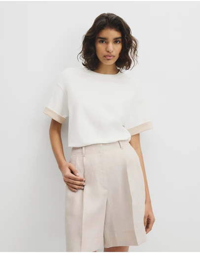 Country Road - Cuff Sleeve T-shirt