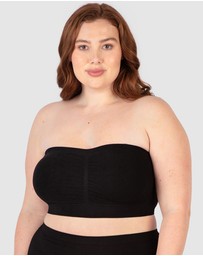 B Free Intimate Apparel - Cotton-Rich Padded Strapless Bra (A-B-C) Cup