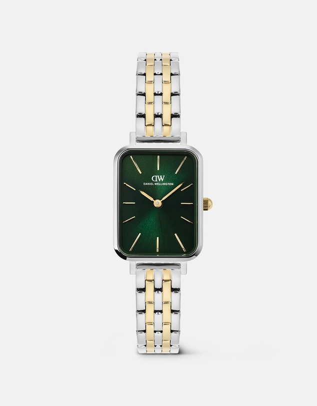 Daniel Wellington - Quadro 5-Link Emerald Two-Tone