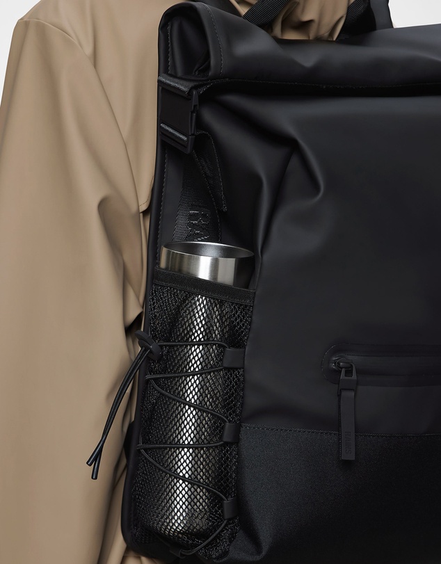 RAINS - Trail Mountaineer Rolltop Black