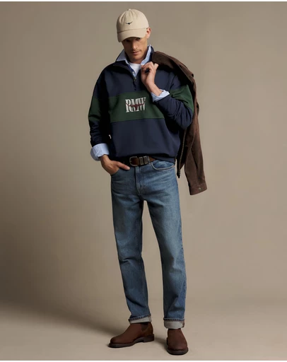 R.M.Williams - Heritage Panel Quarter Zip