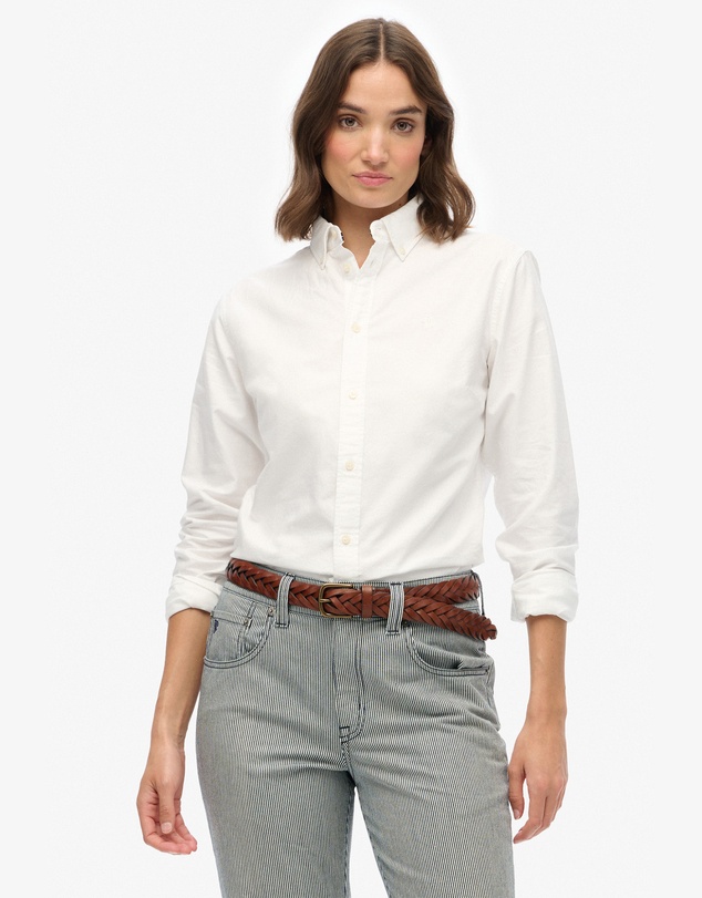 Superdry - Slim Oxford Long Sleeve Shirt