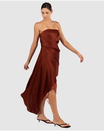One Fell Swoop - Echelon Drape Midi Dress