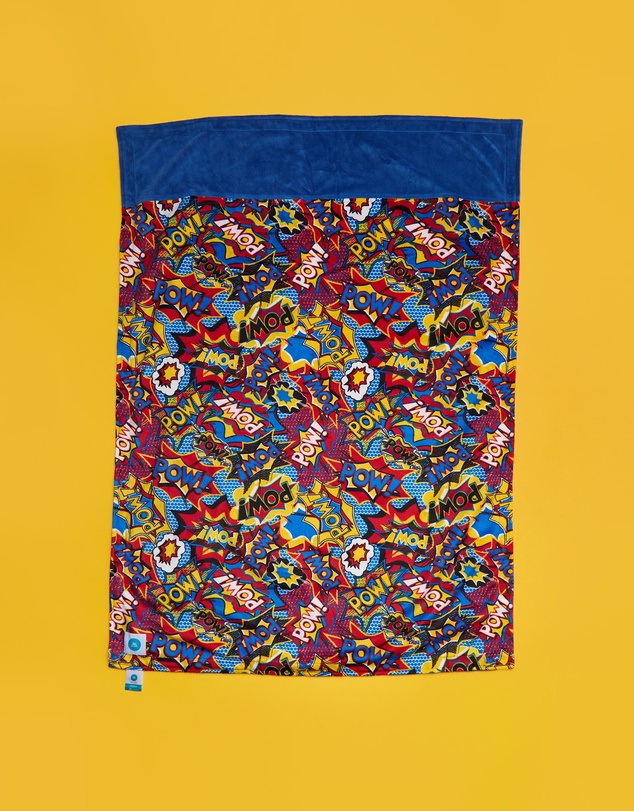 itti bitti - Travel Blankee - POW with Royal Blue