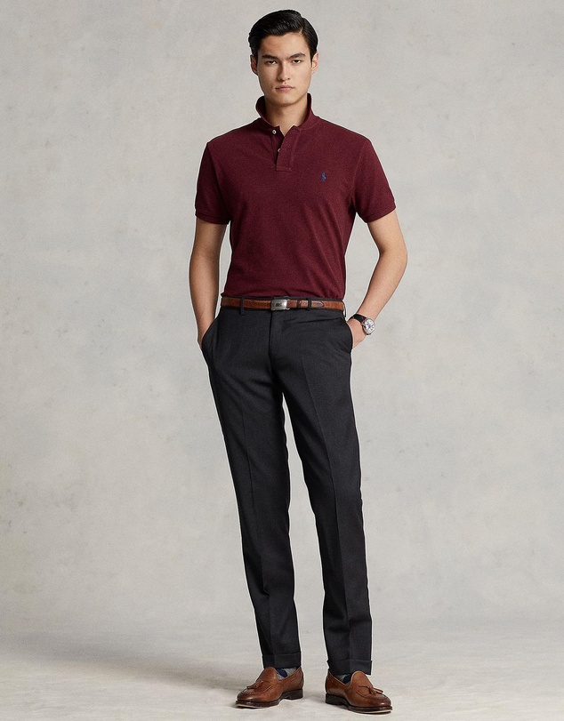 Polo Ralph Lauren - Custom Slim Fit Mesh Polo Shirt
