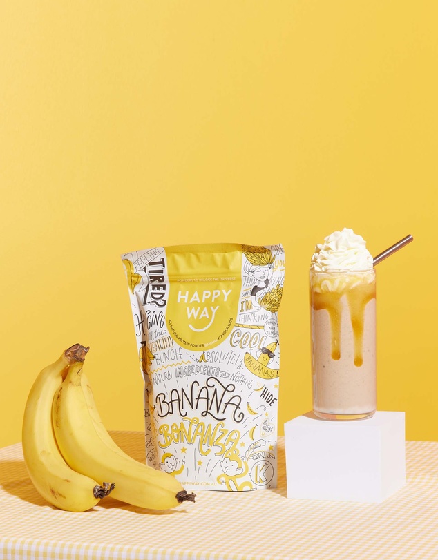 Happy Way - Banana Whey Protein Powder