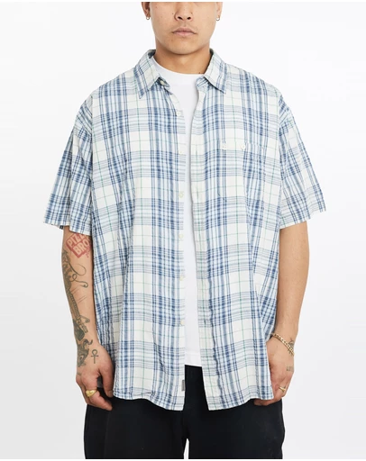 Vintage by The Real Deal - Pre Loved - Vintage Timberland Short Sleeve Button Up Shirt