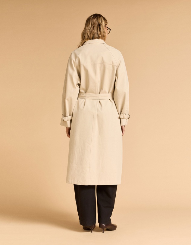 MVN - Funnel Neck Trench Coat