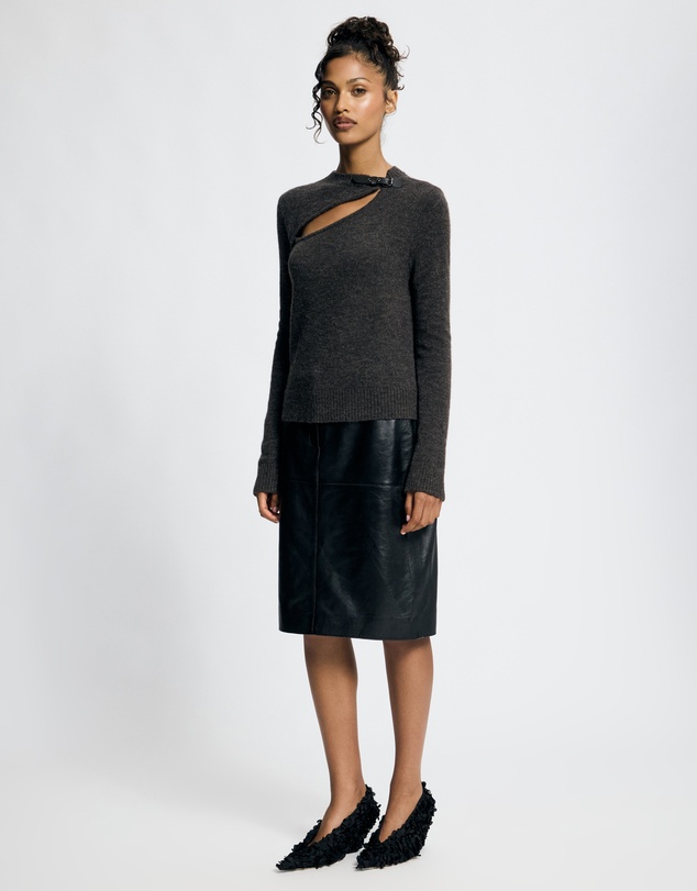 Lover - Nyx Buckle Wool Jumper