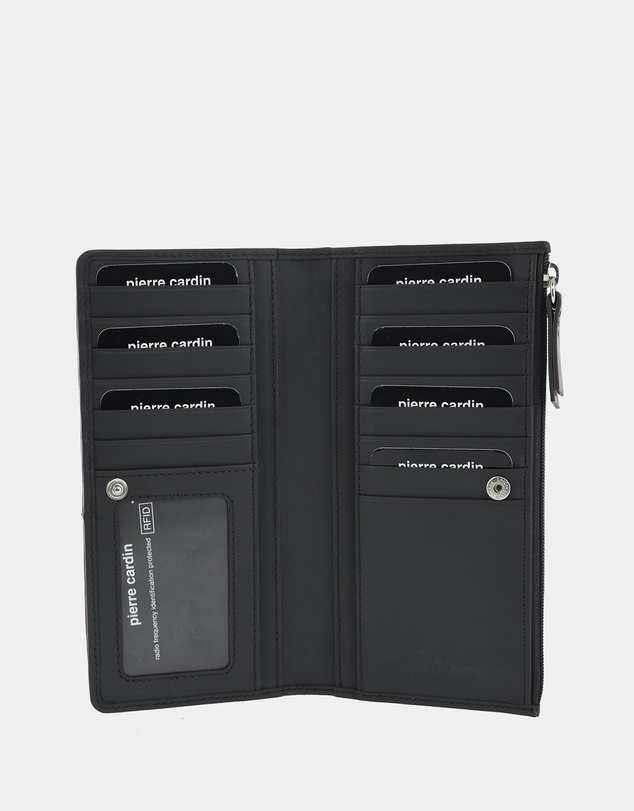 Pierre Cardin - Pierre Cardin Genuine Ladies Leather Bi-Fold Wallet