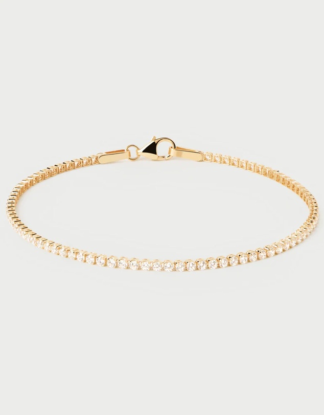 PDPAOLA - Diamonds and Gold Tennis Bracelet