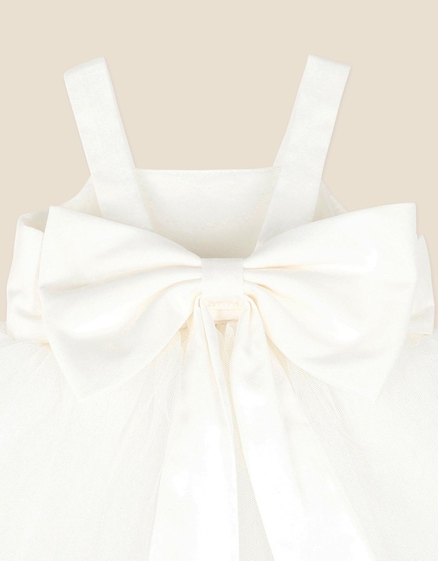 Bebe by Minihaha - Embroidered Bodice Tulle Dress With Bloomers - Babies