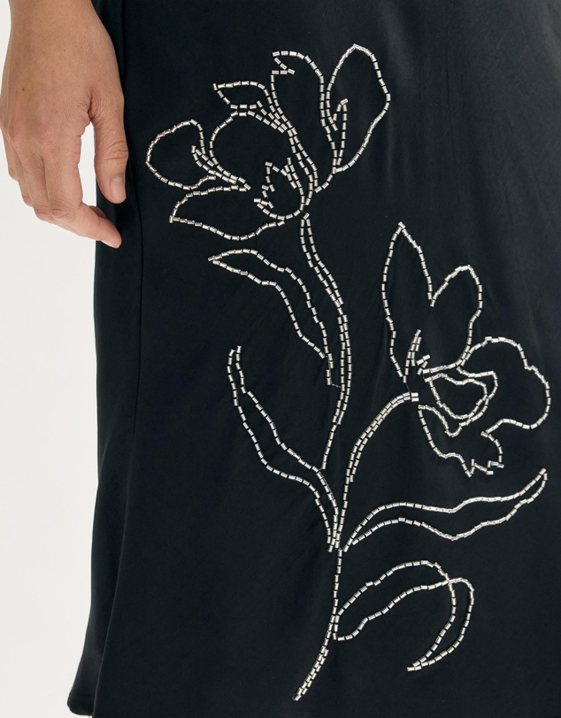 Minima Esenciales - Amelie Beaded Midi Skirt