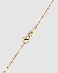 Elli Jewelry - Sunburst Pendant Necklace in Gold-Plated 925 Sterling Silver
