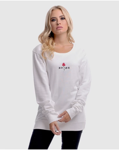DVNT - Barbed Rose Crewneck