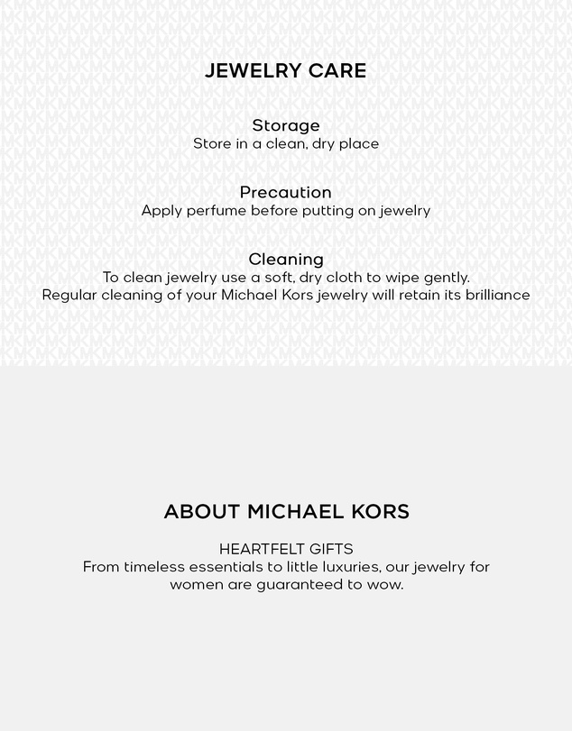 Michael Kors - Premium Silver Set