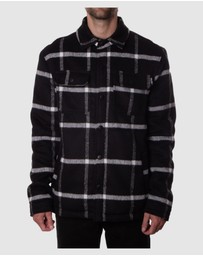 Fallen Footwear - Mens Lamb Jacket Black