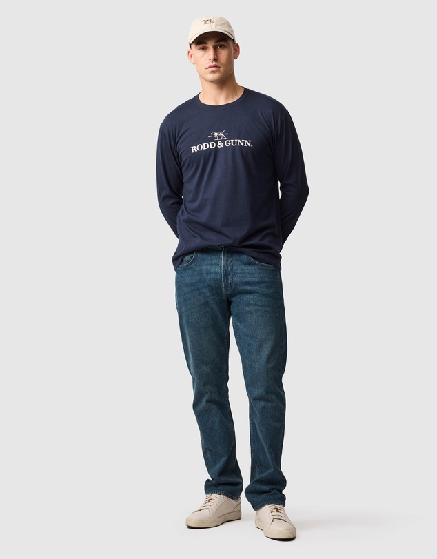 Rodd & Gunn - Long Sleeve Logo T-shirt