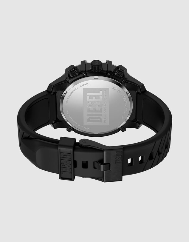 Diesel - Griffed Black Chronograph Watch