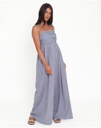 Petal & Pup - Pricilla Jumpsuit - Blue Gingham