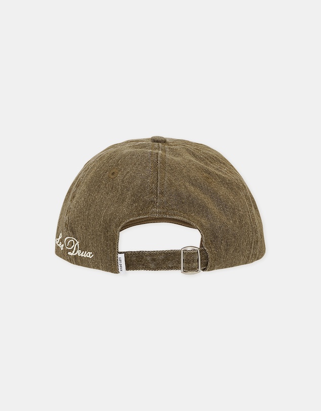 Les Deux - Globe Denim Dad Cap