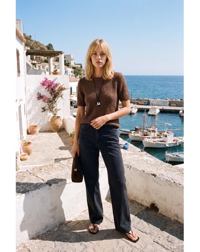 The Fated - Kaia High Waist Straight Jeans