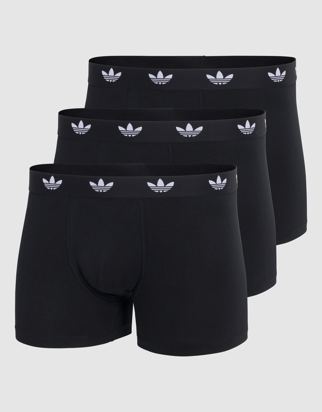 adidas Originals - 3 Pack Comfort Flex Cotton Trunk Underwear