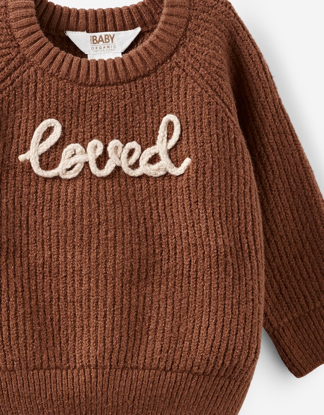 Cotton On Kids - Baby Organic Blend Knit Sweater