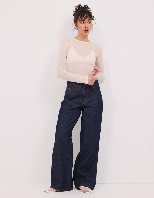 Calli - Tyla Mid Rise Baggy Jeans